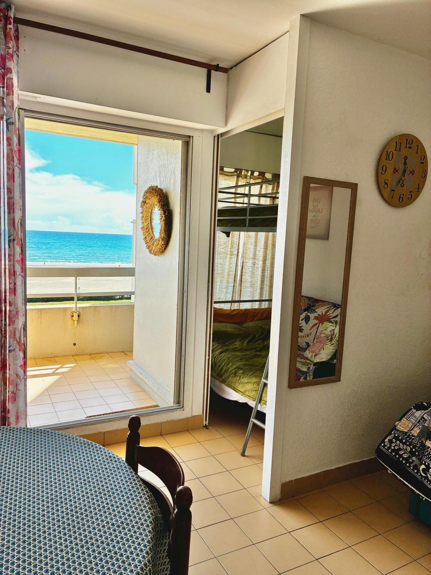 Studio Face A La Mer +Terrasse+ Parking Canet-en-Roussillon Εξωτερικό φωτογραφία
